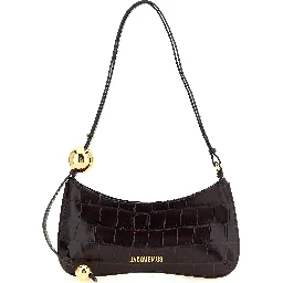Bordeaux Calfskin Shoulder Bag
