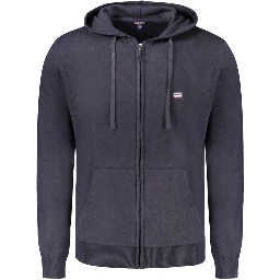 Grigio Poliammide Men Cardigan