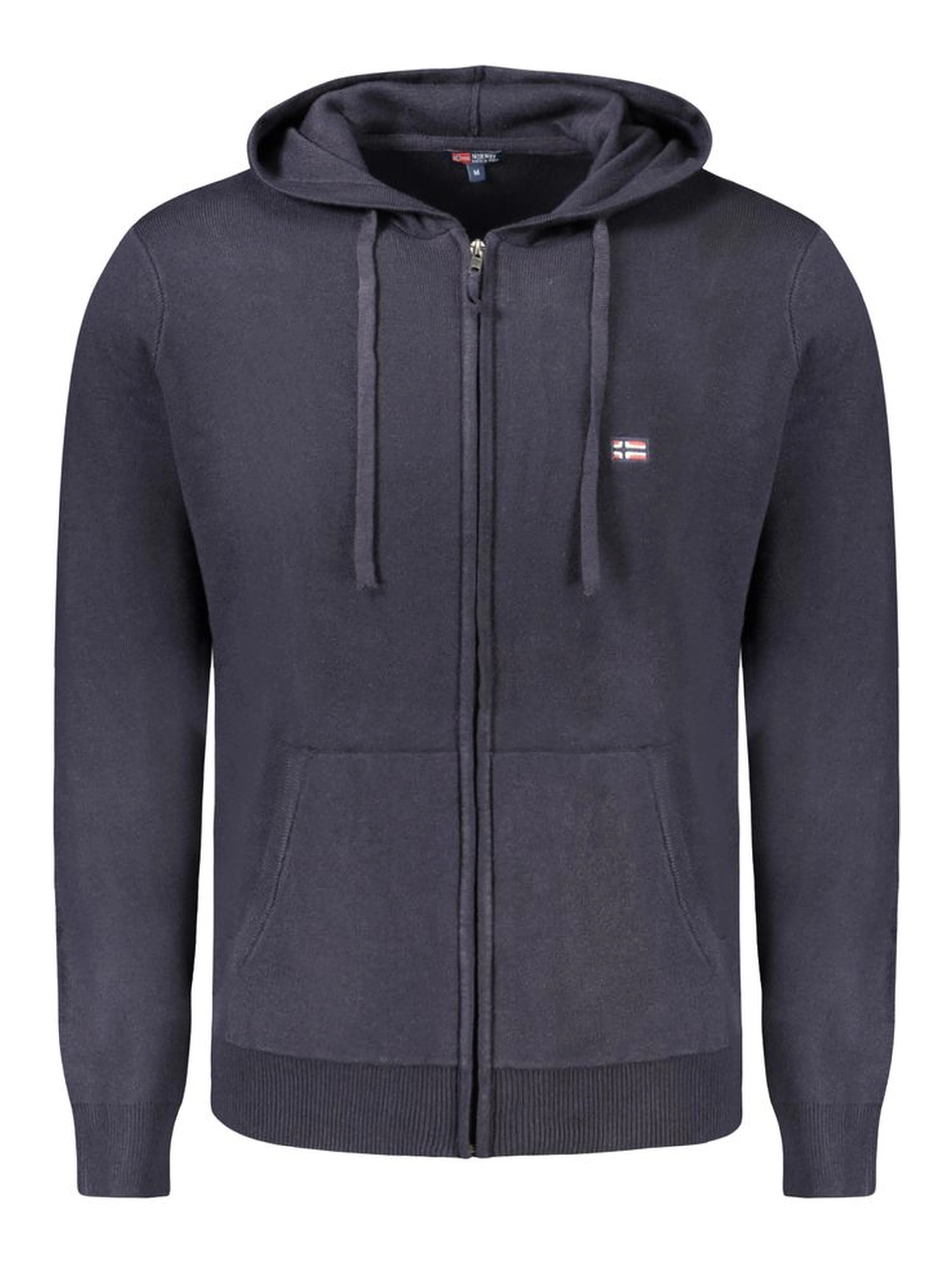 Grigio Poliammide Men Cardigan