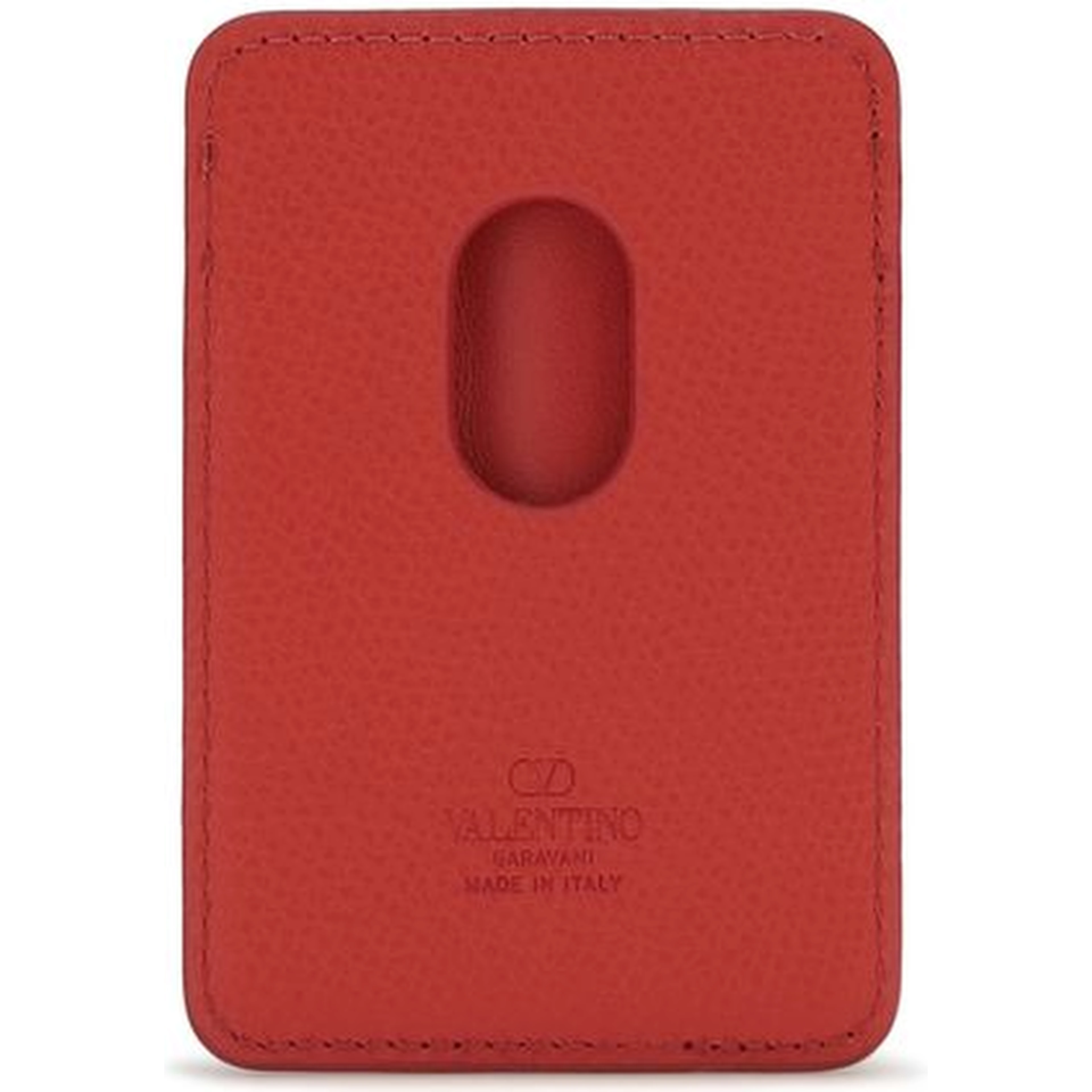 Red Calf Leather Bos Taurus Wallet