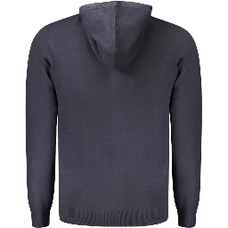 Grigio Poliammide Men Cardigan
