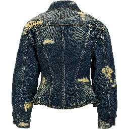 Blue Cotton Denim Jacket