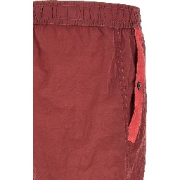 Red Polyamide Joggers (Workout Pants)