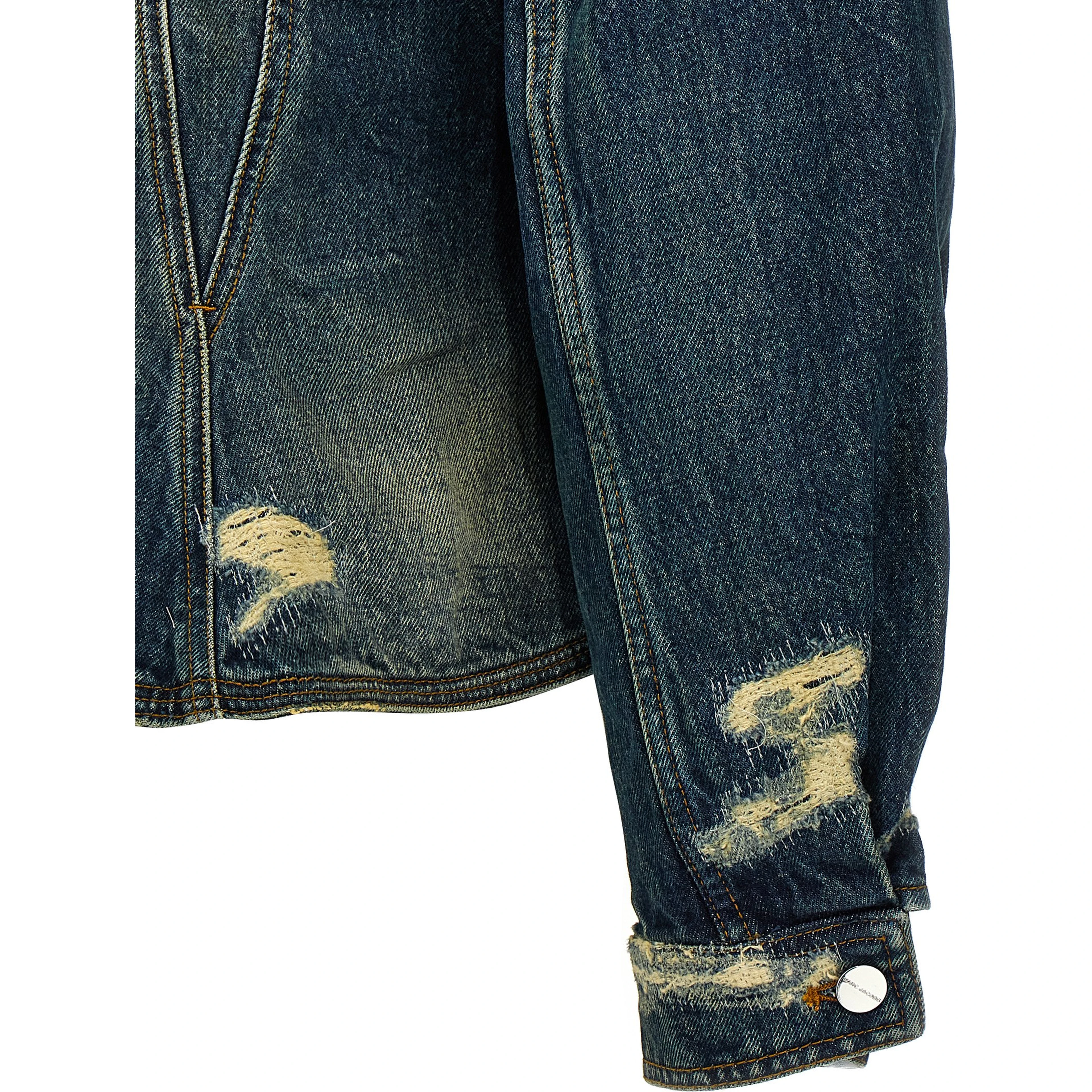 Blue Cotton Denim Jacket
