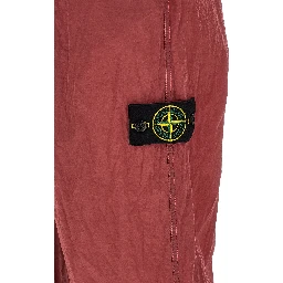 Red Polyamide Joggers (Workout Pants)