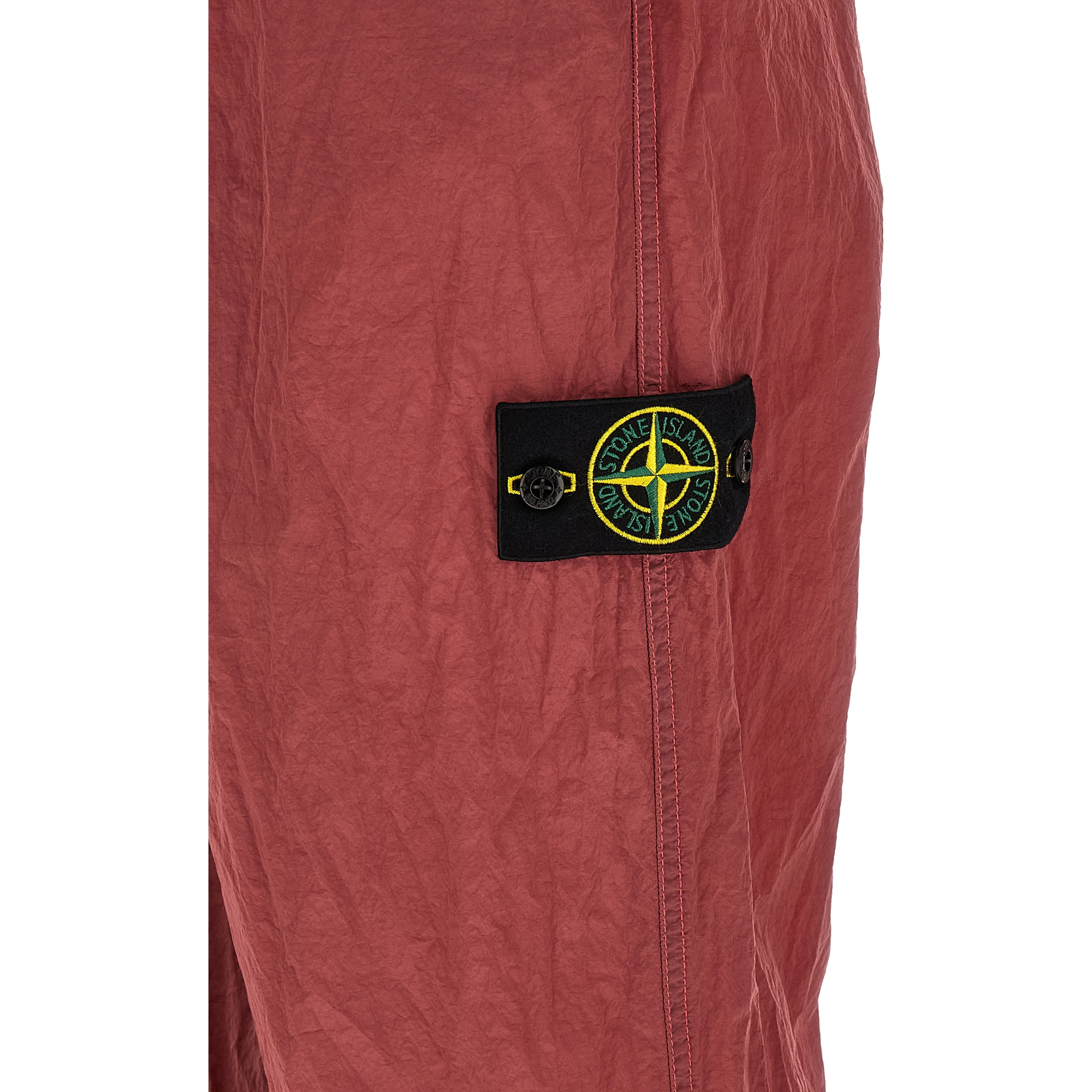 Red Polyamide Joggers (Workout Pants)