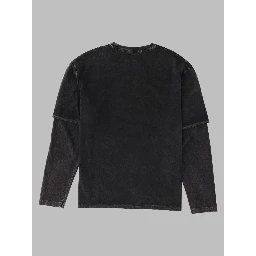 T-shirt Layered Con Stampa Logo