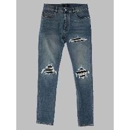 Jeans In Denim Di Cotone