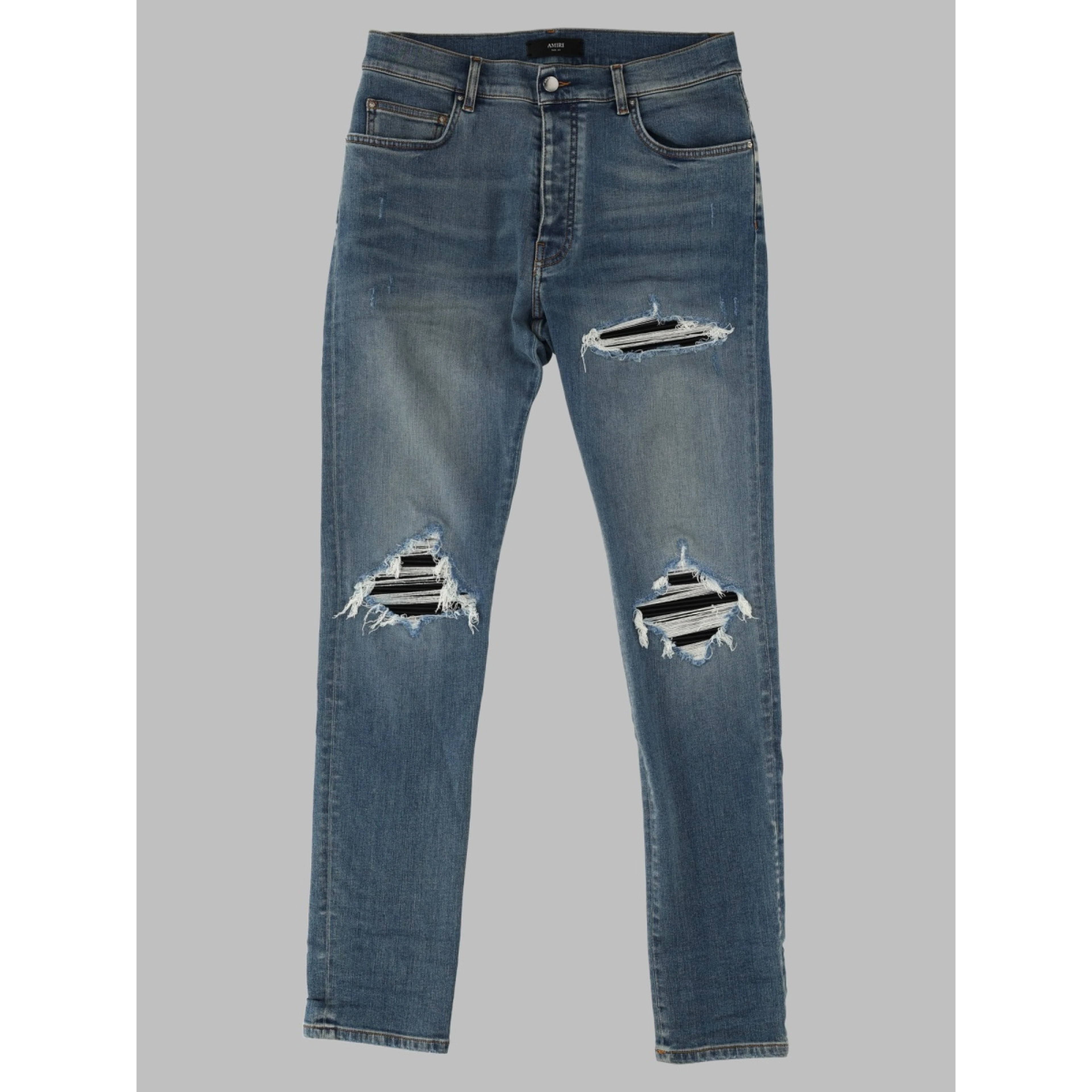 Jeans In Denim Di Cotone