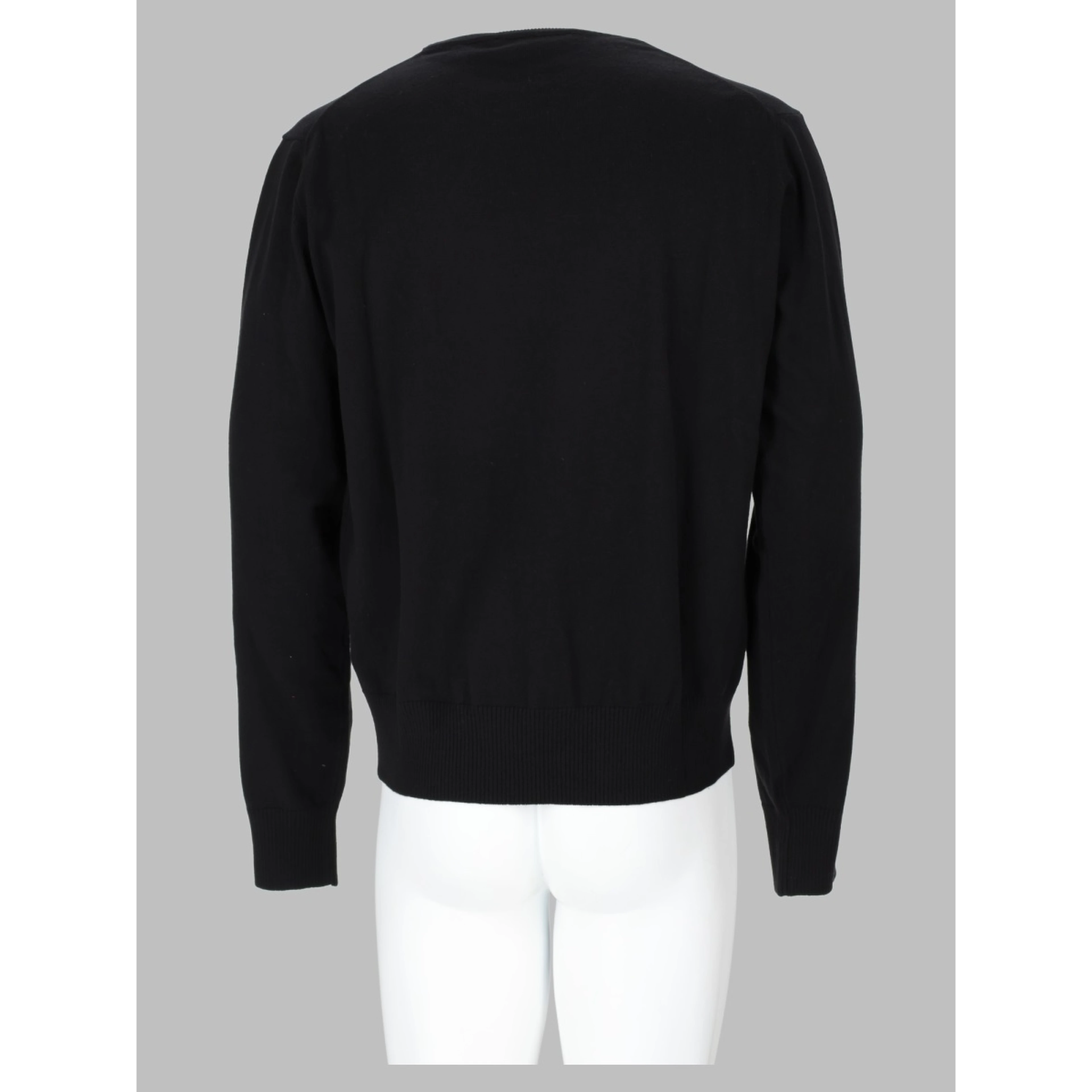 Maglia In Cotone e Cashmere Con Logo