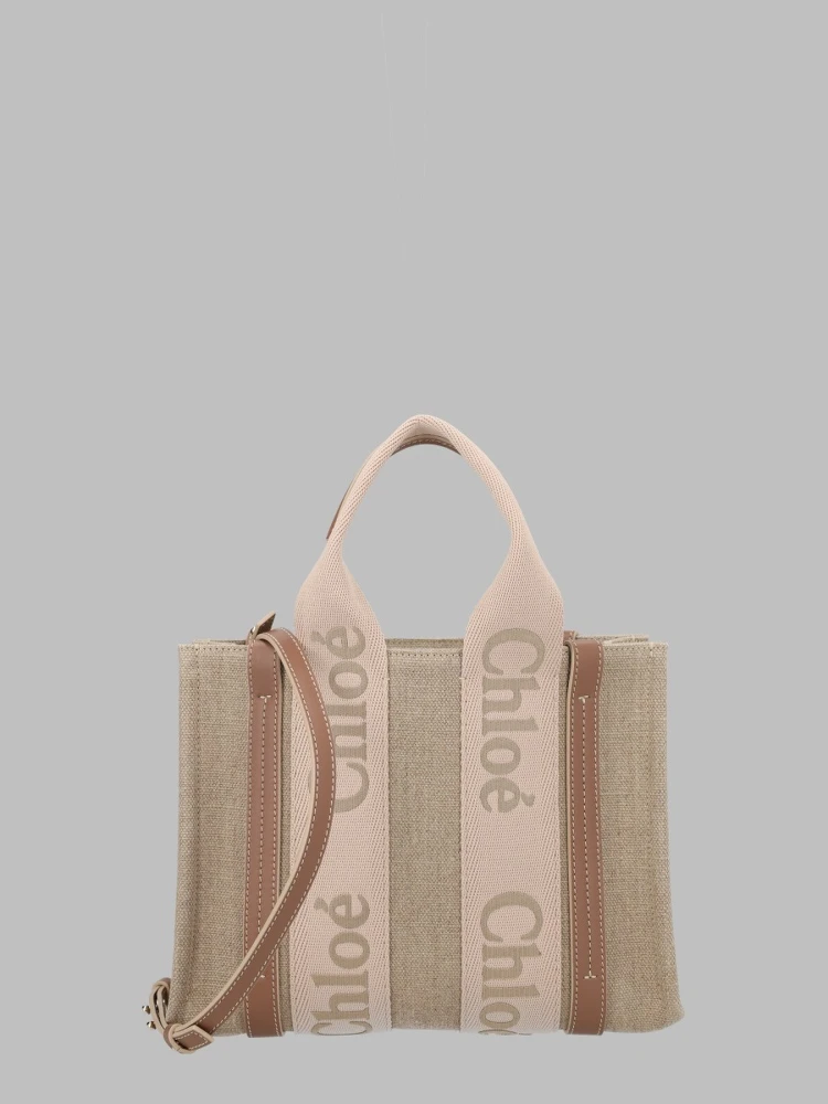 Borsa Tote "Woody" Small