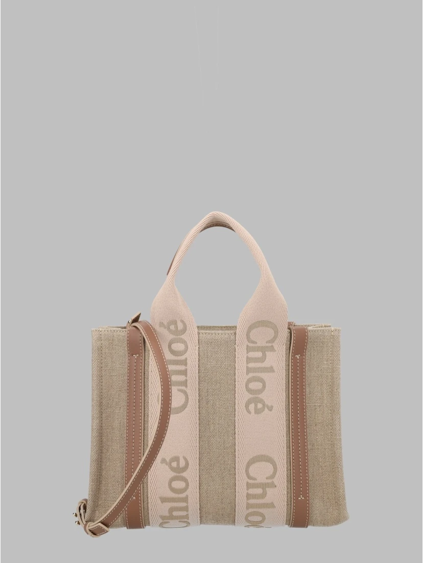 Borsa Tote "Woody" Small