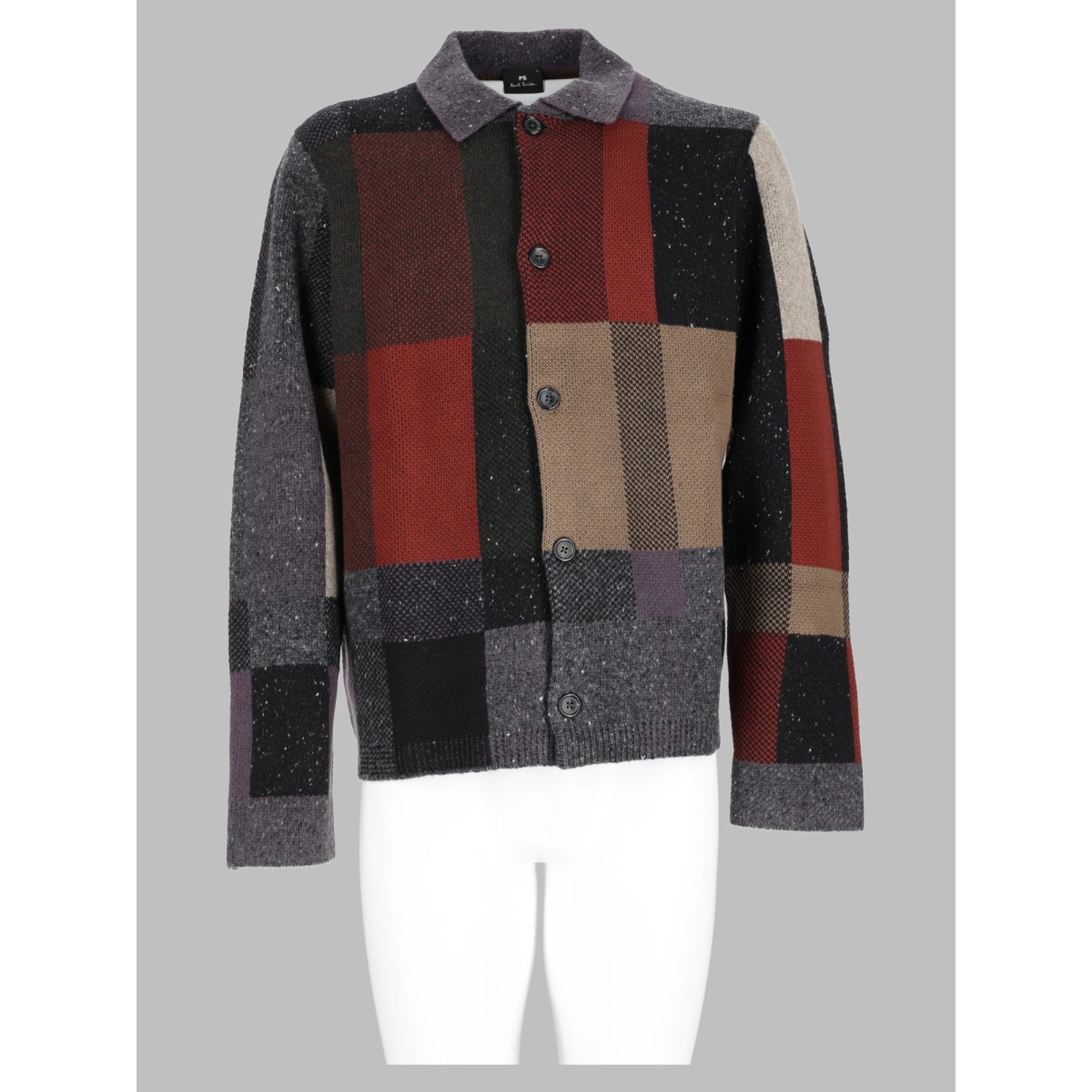 Cardigan In Lana Misto Cotone