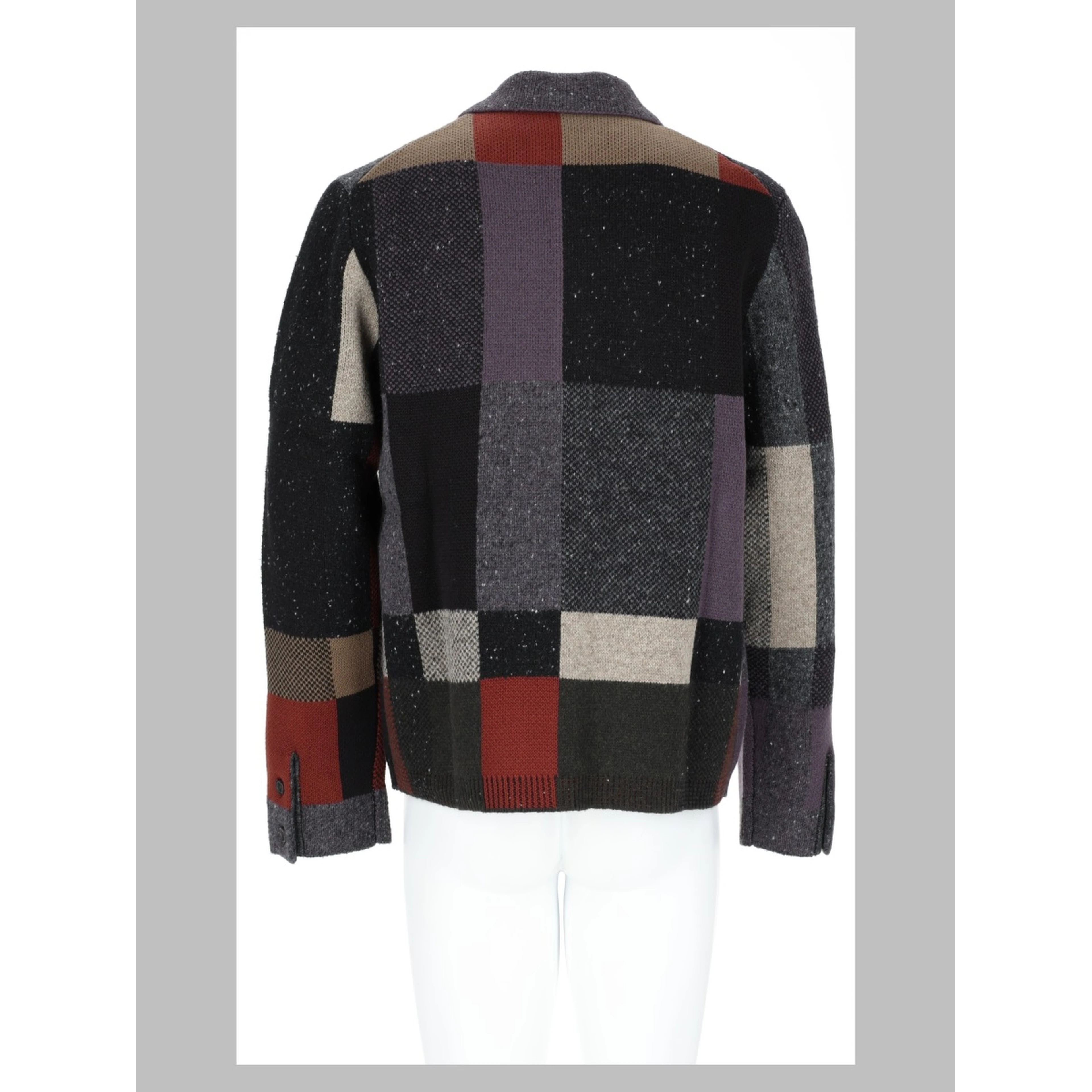 Cardigan In Lana Misto Cotone