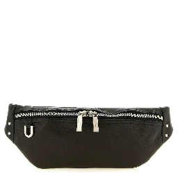 Black Calfskin Crossbody Bag