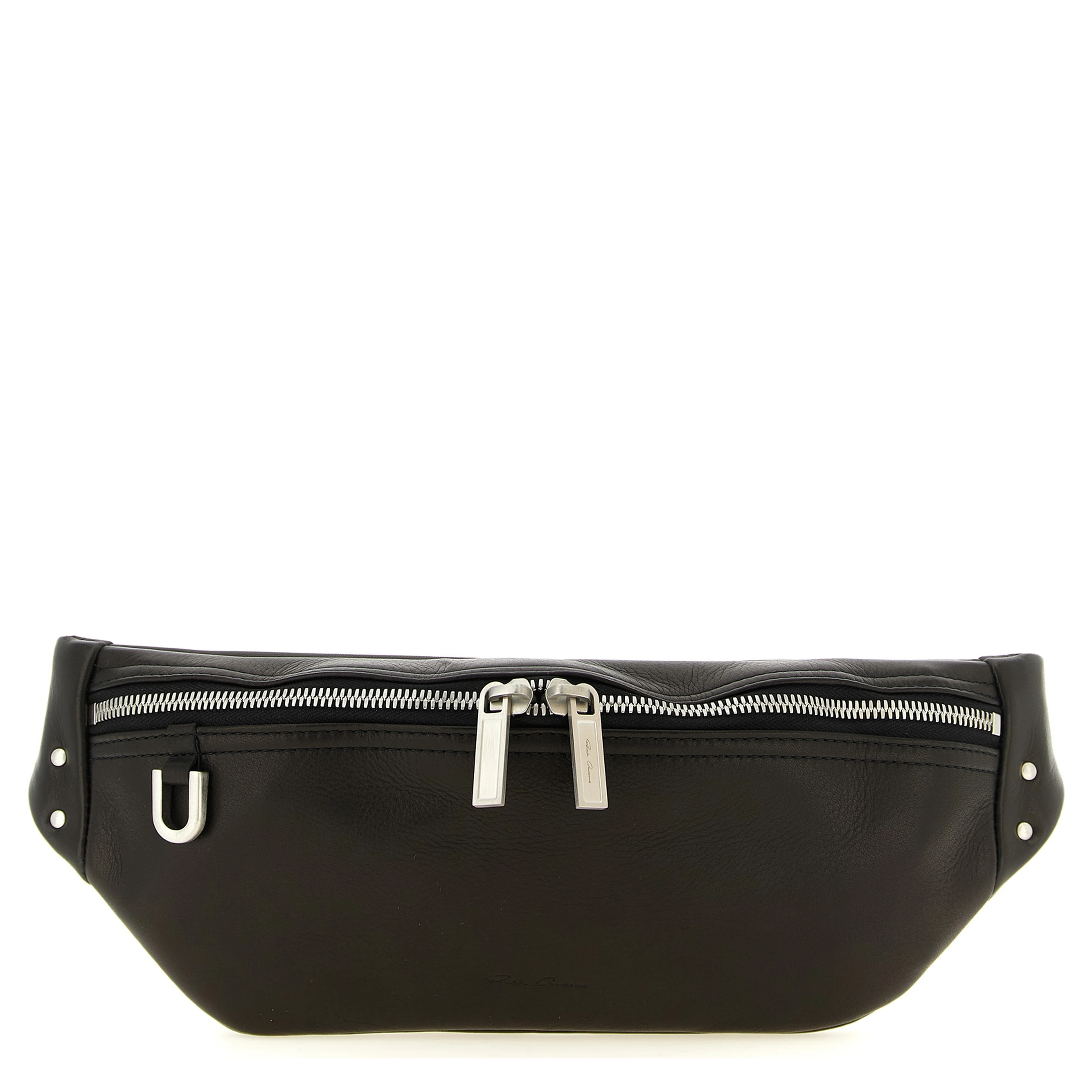Black Calfskin Crossbody Bag