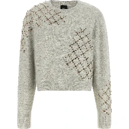Gray Wool Cardigan