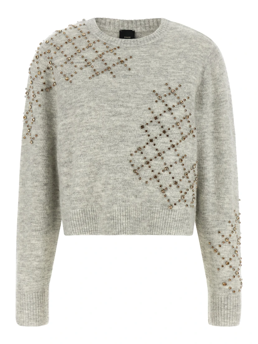 Gray Wool Cardigan