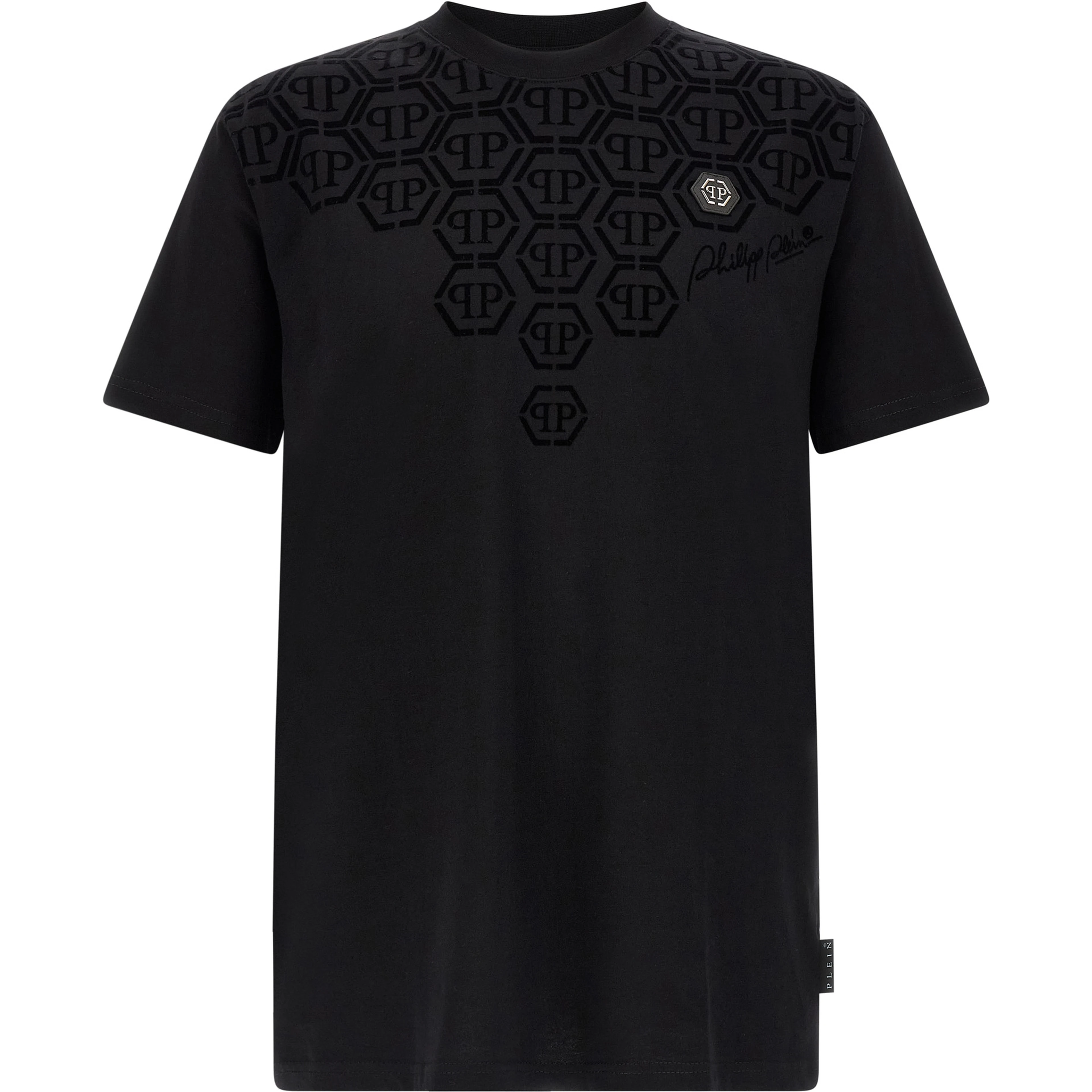 Black Cotton T-Shirt