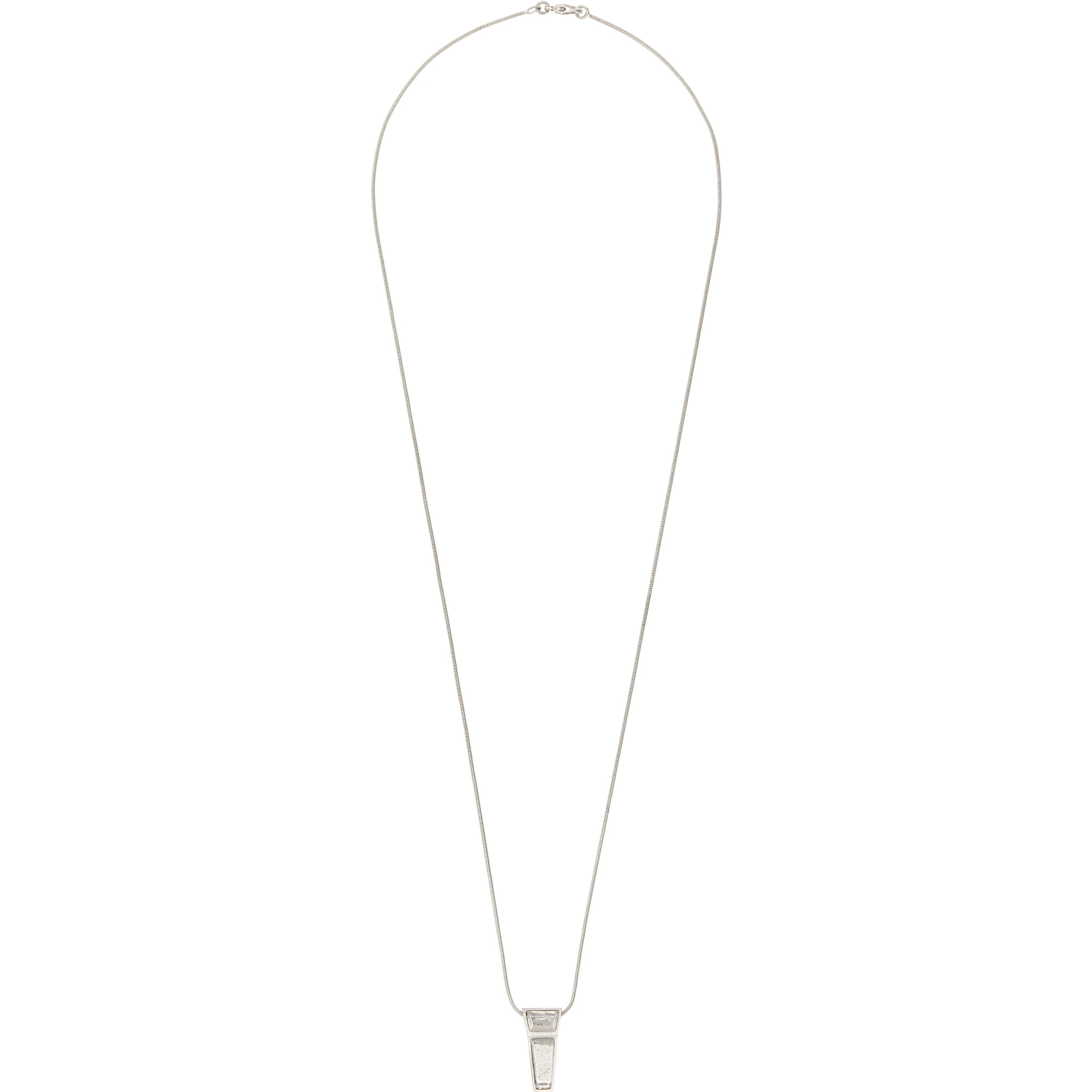 Silver Brass Necklace