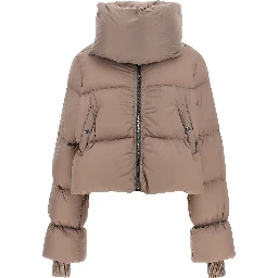 Multicolor Nylon Full-Length Jacket