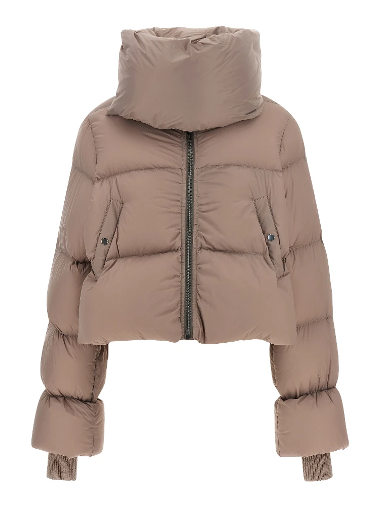Multicolor Nylon Full-Length Jacket