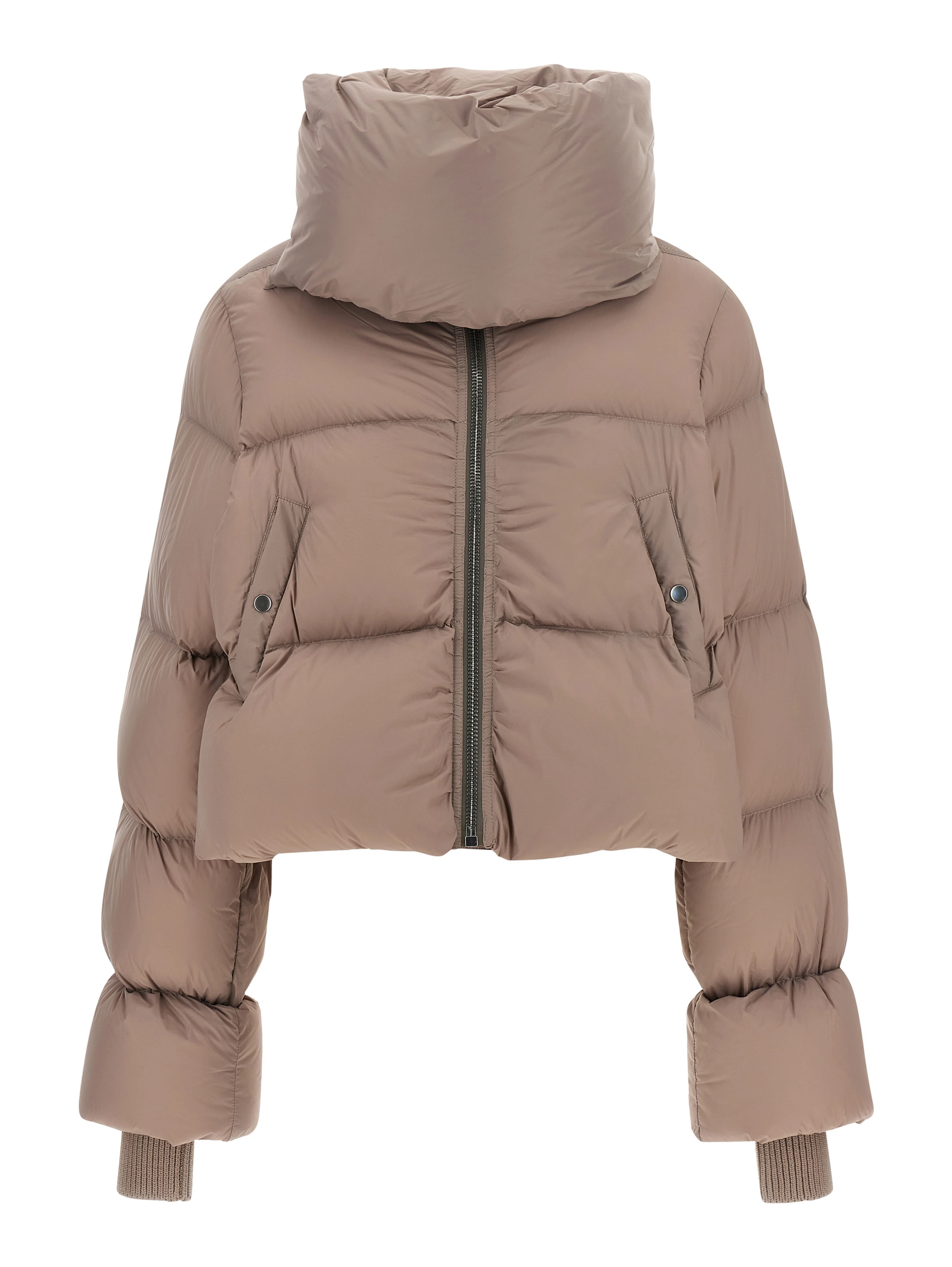 Multicolor Nylon Full-Length Jacket