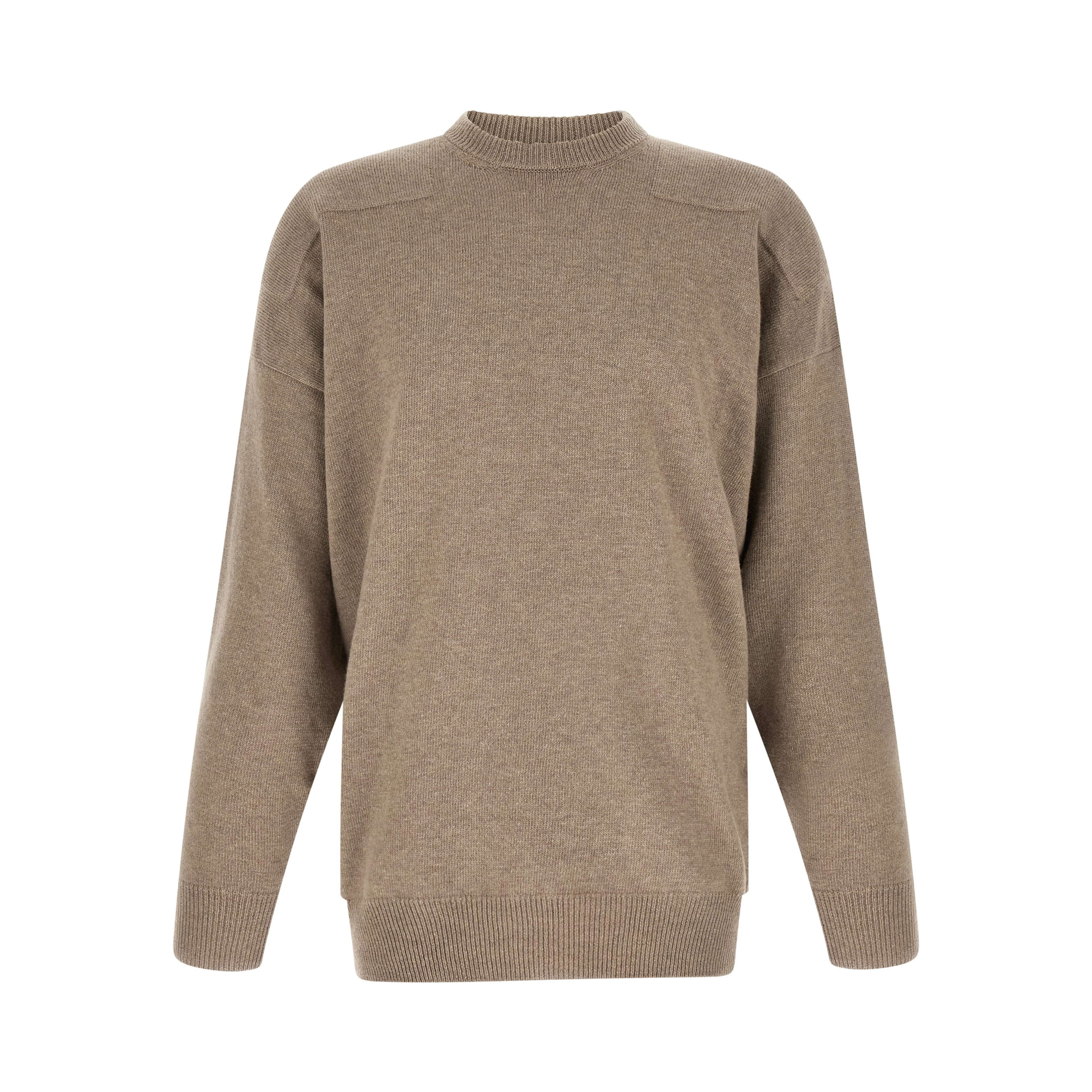 Beige Wool Cardigan