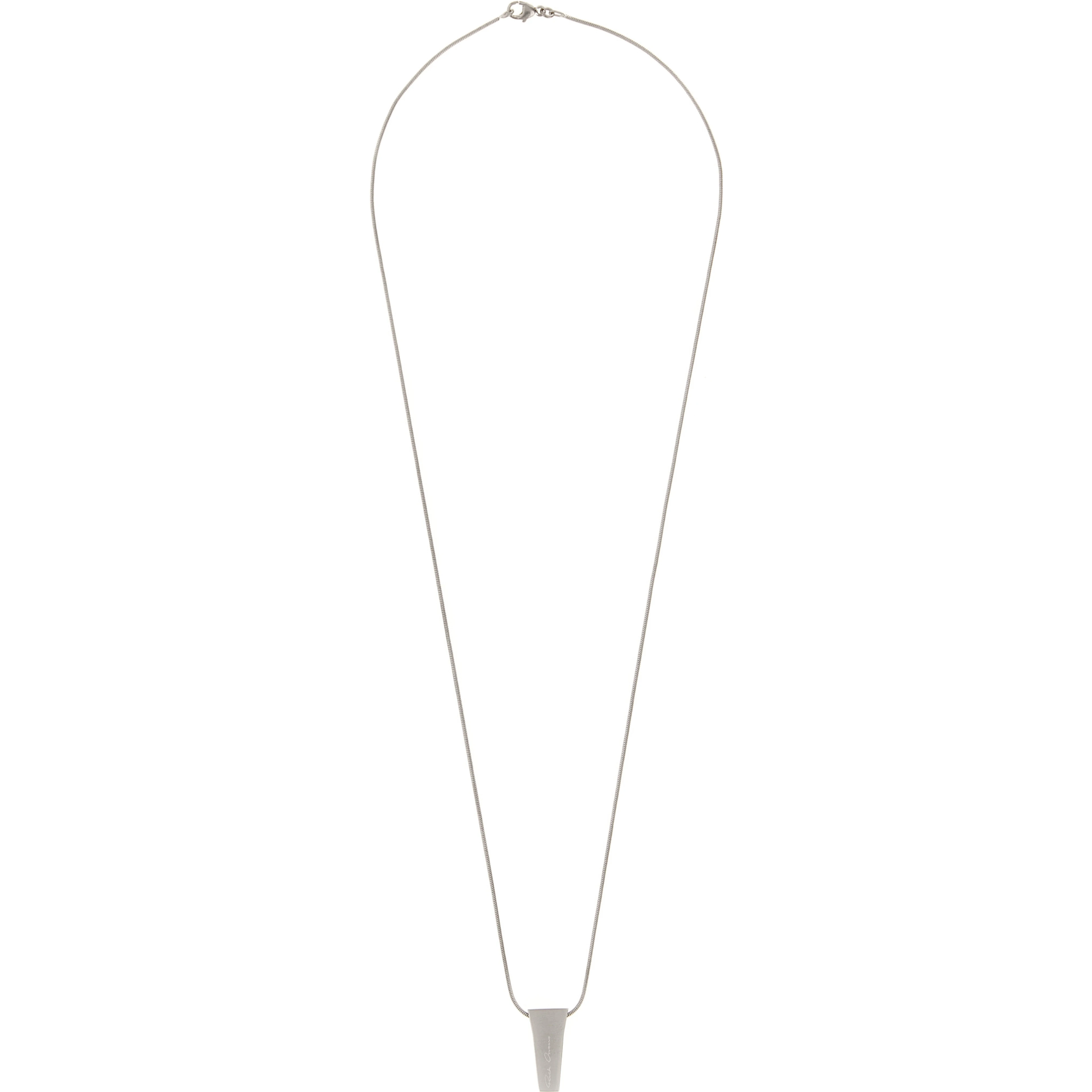 Silver Brass Necklace
