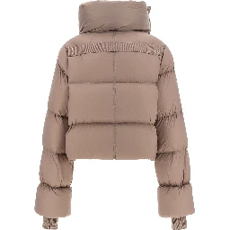 Multicolor Nylon Full-Length Jacket