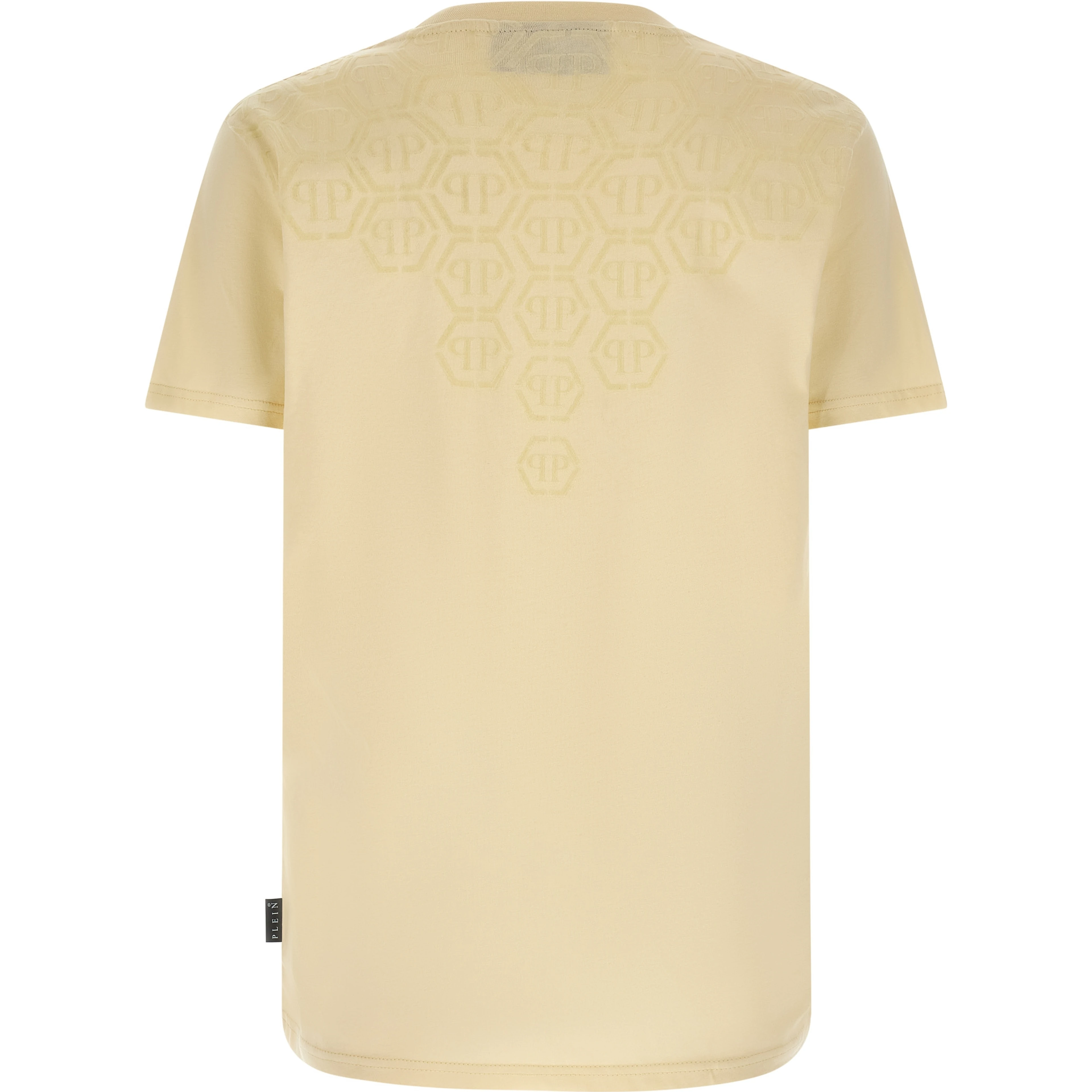 Beige Cotton T-Shirt