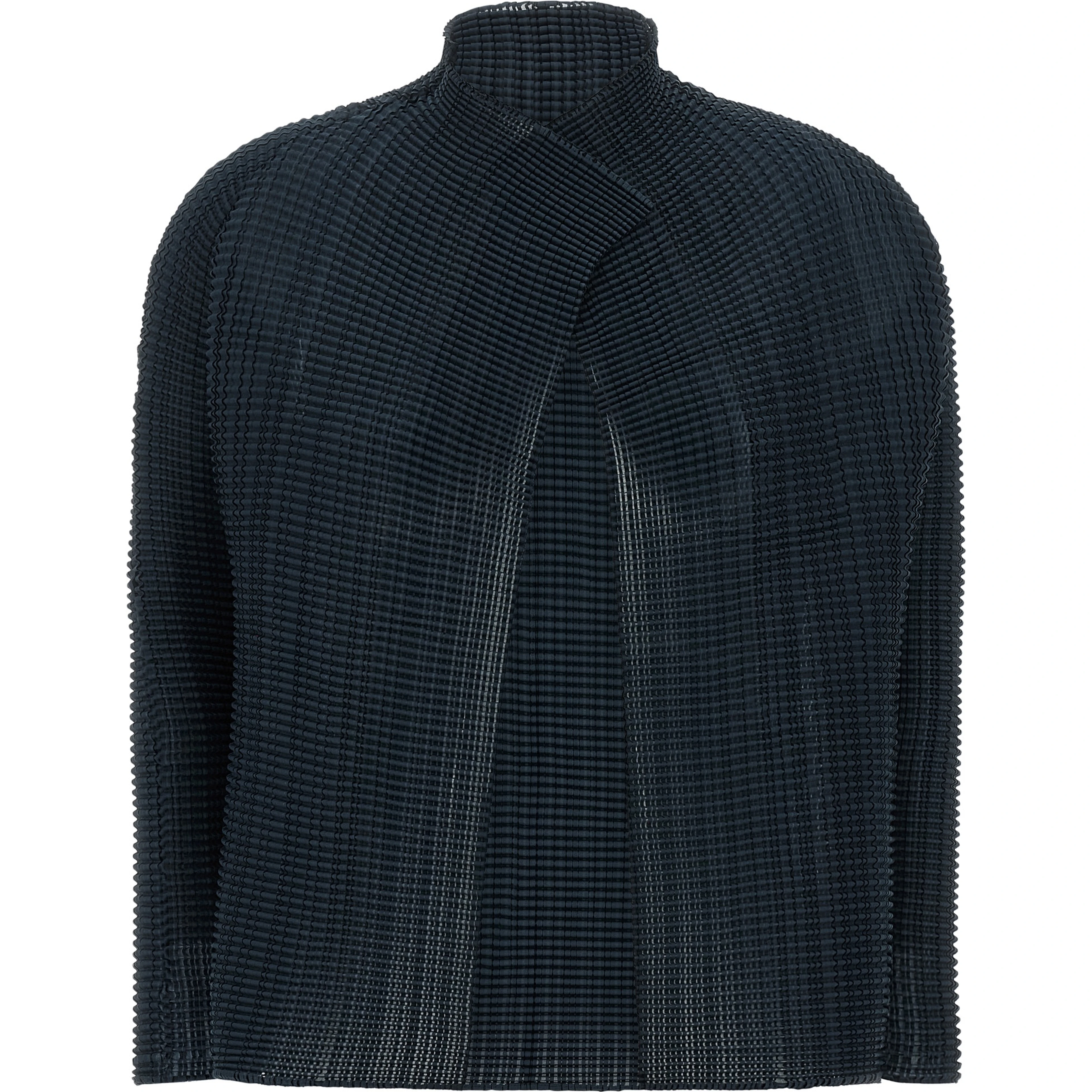 Blue Polyester Cardigan