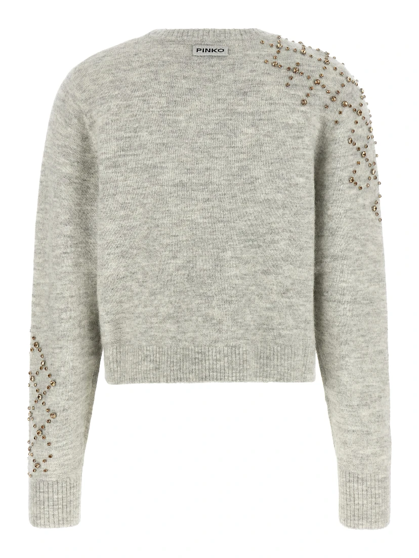 Gray Wool Cardigan