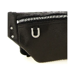 Black Calfskin Crossbody Bag