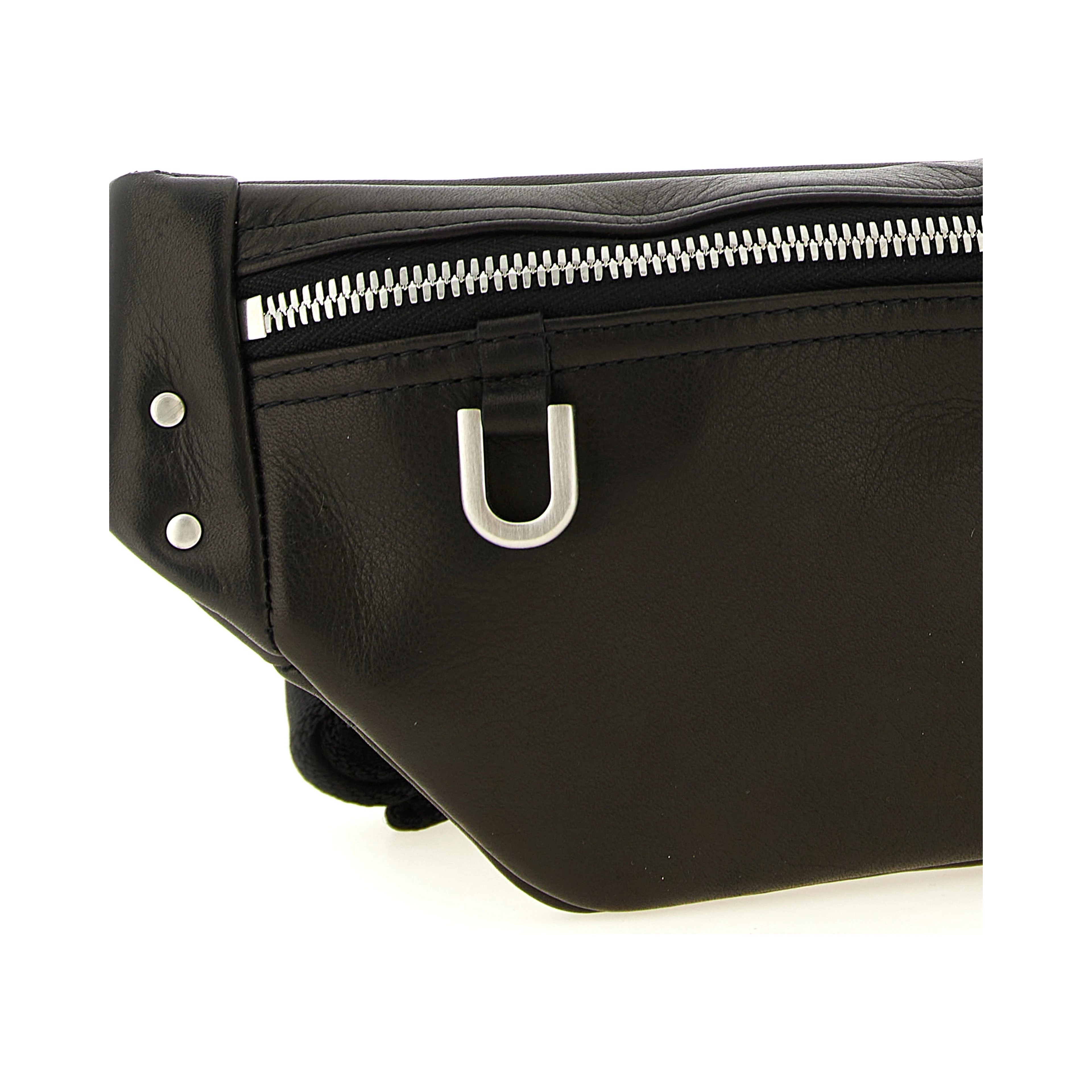 Black Calfskin Crossbody Bag