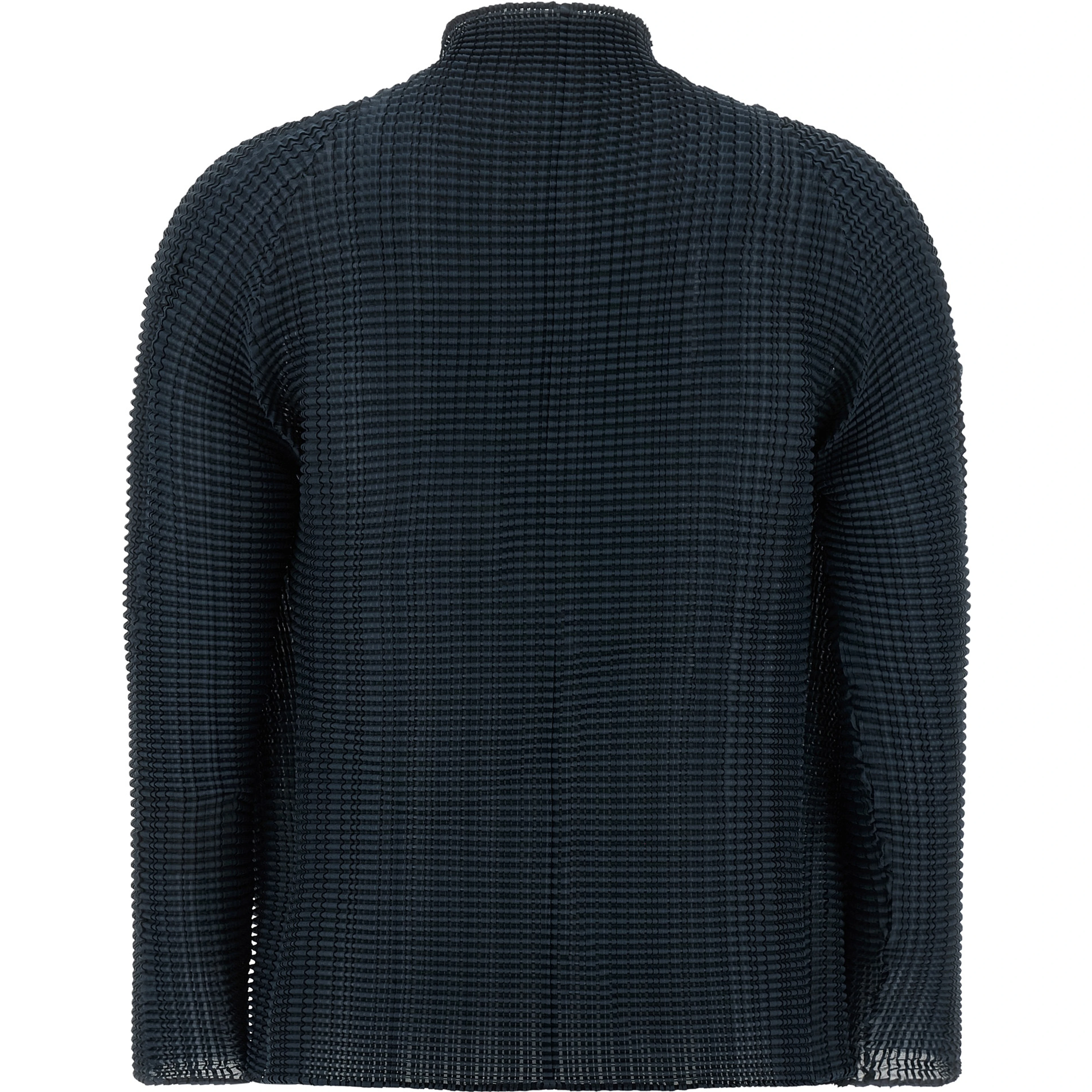 Blue Polyester Cardigan