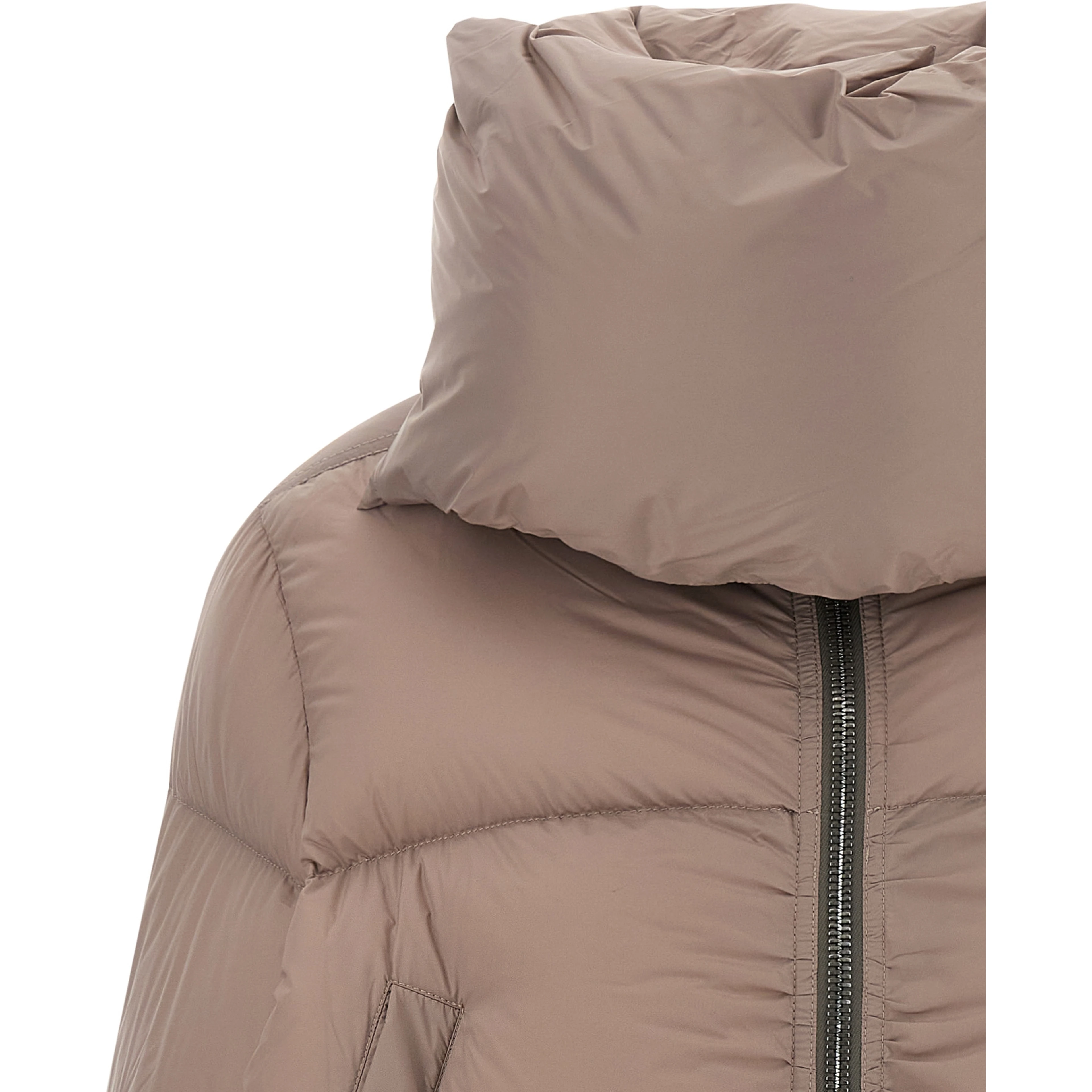 Multicolor Nylon Full-Length Jacket