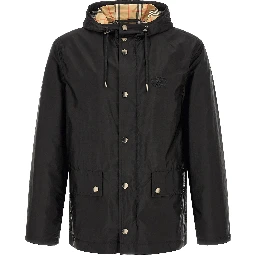Black Polyamide Shell Jacket