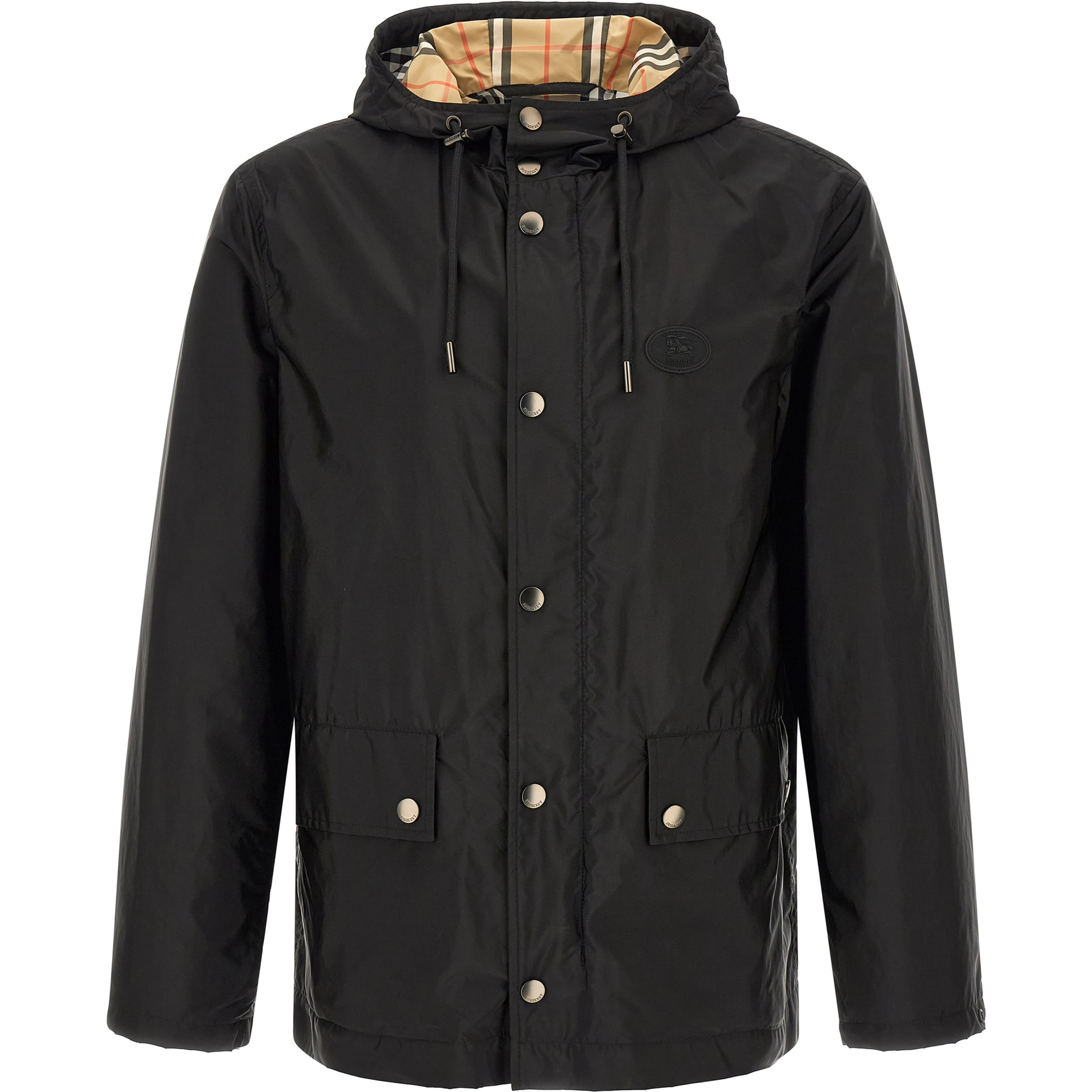 Black Polyamide Shell Jacket