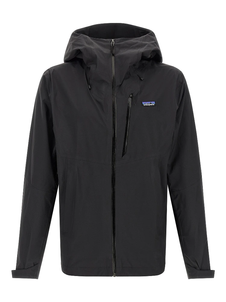 Black Nylon Shell Jacket