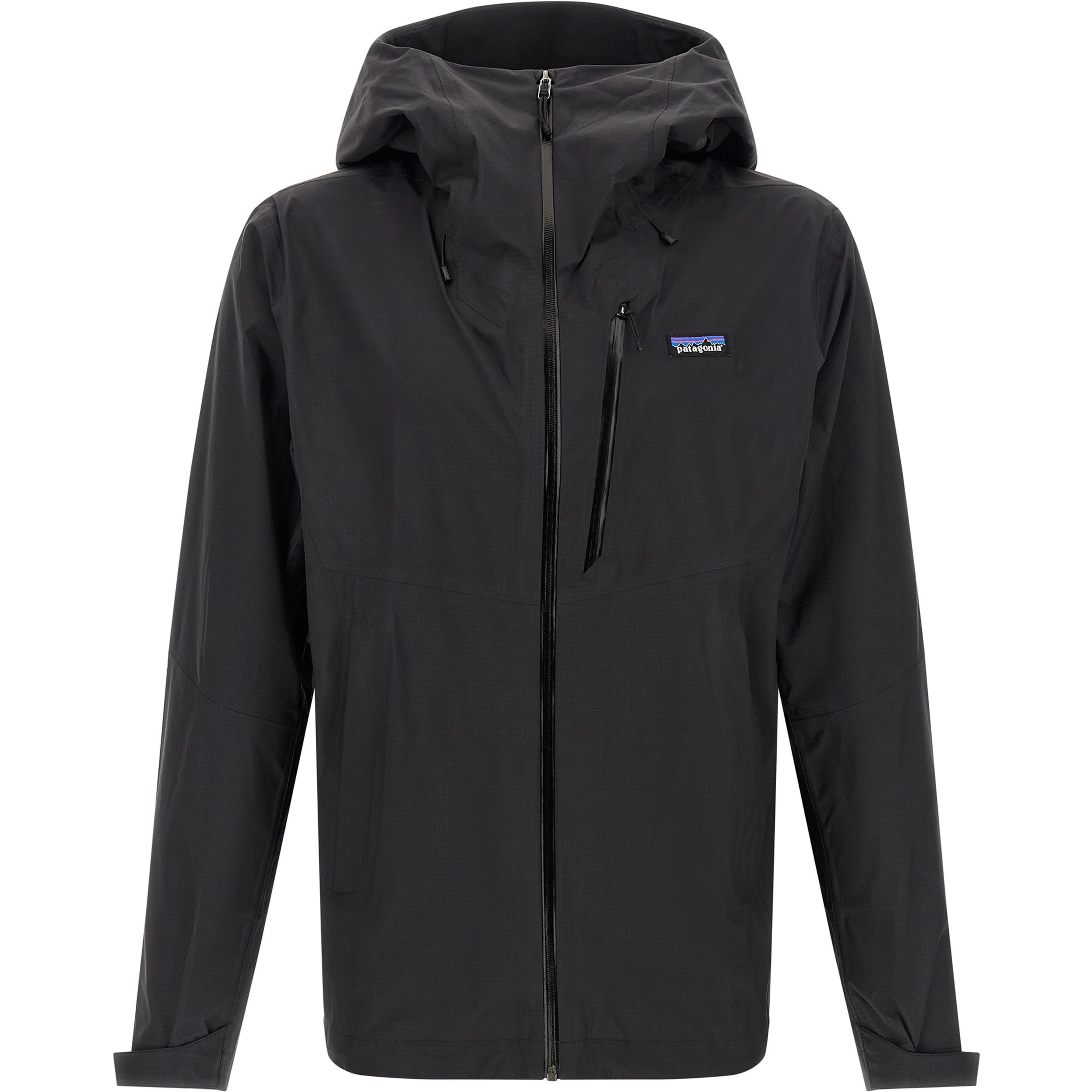Black Nylon Shell Jacket