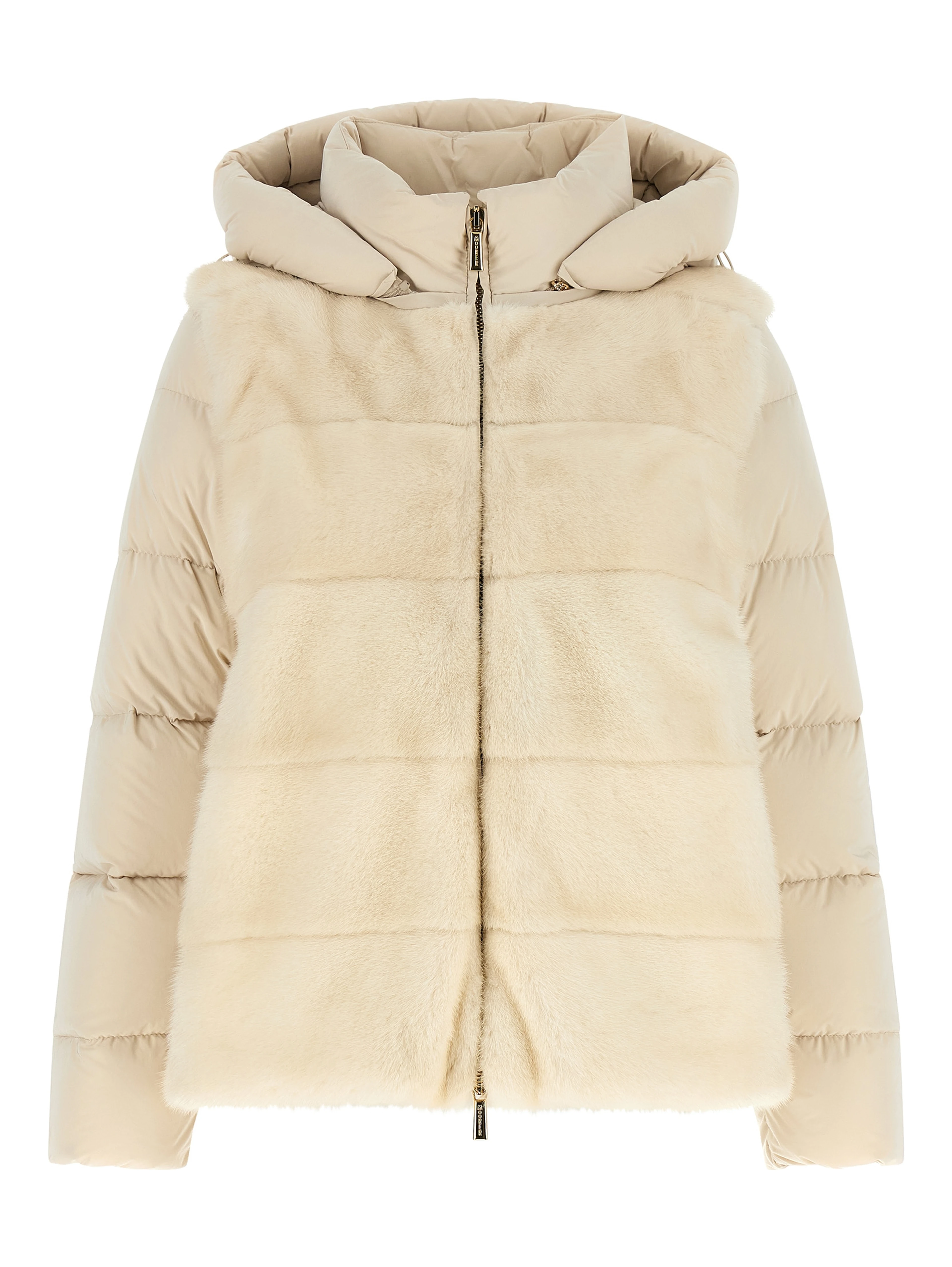 White Wool Shell Jacket