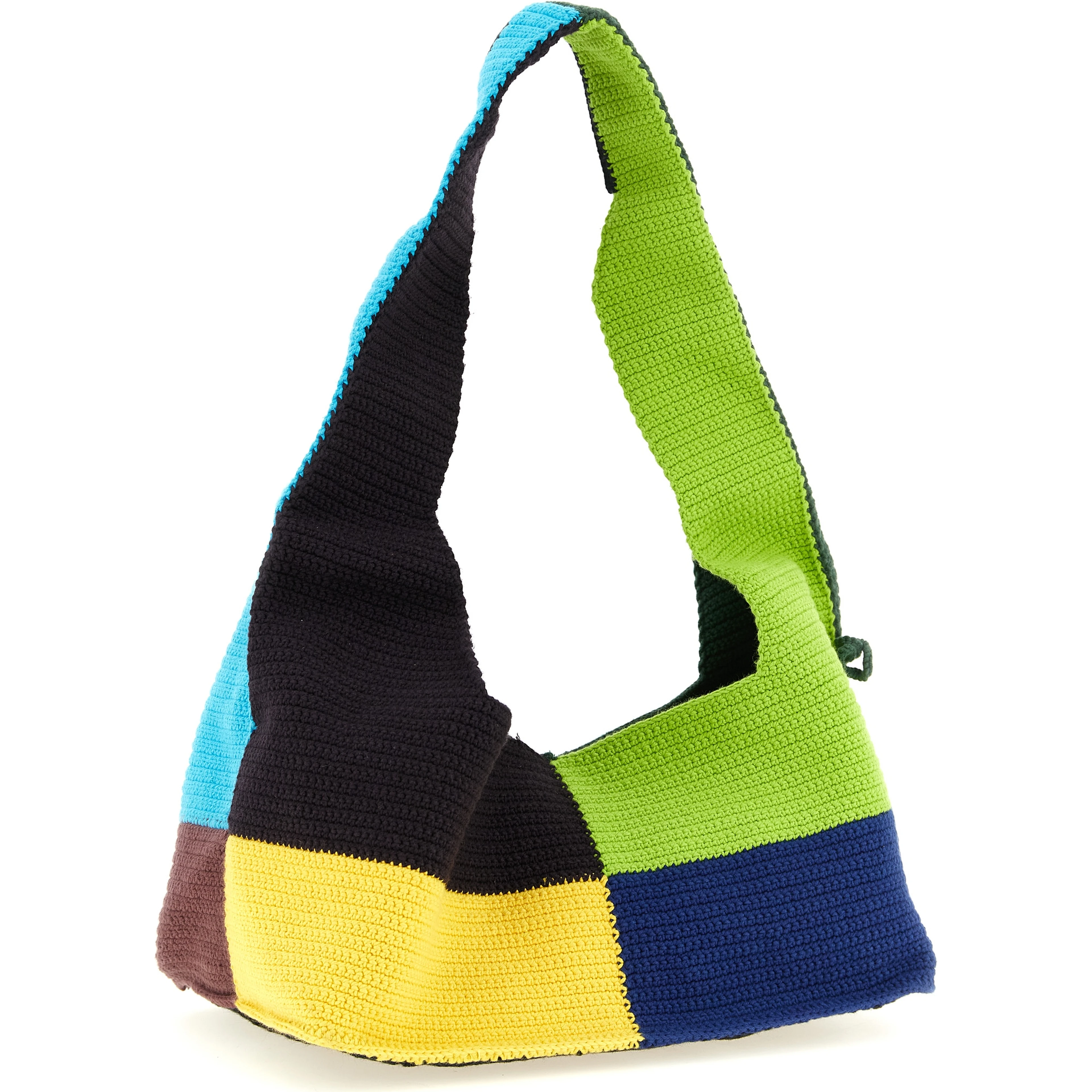 Multicolor Cotton Shoulder Bag