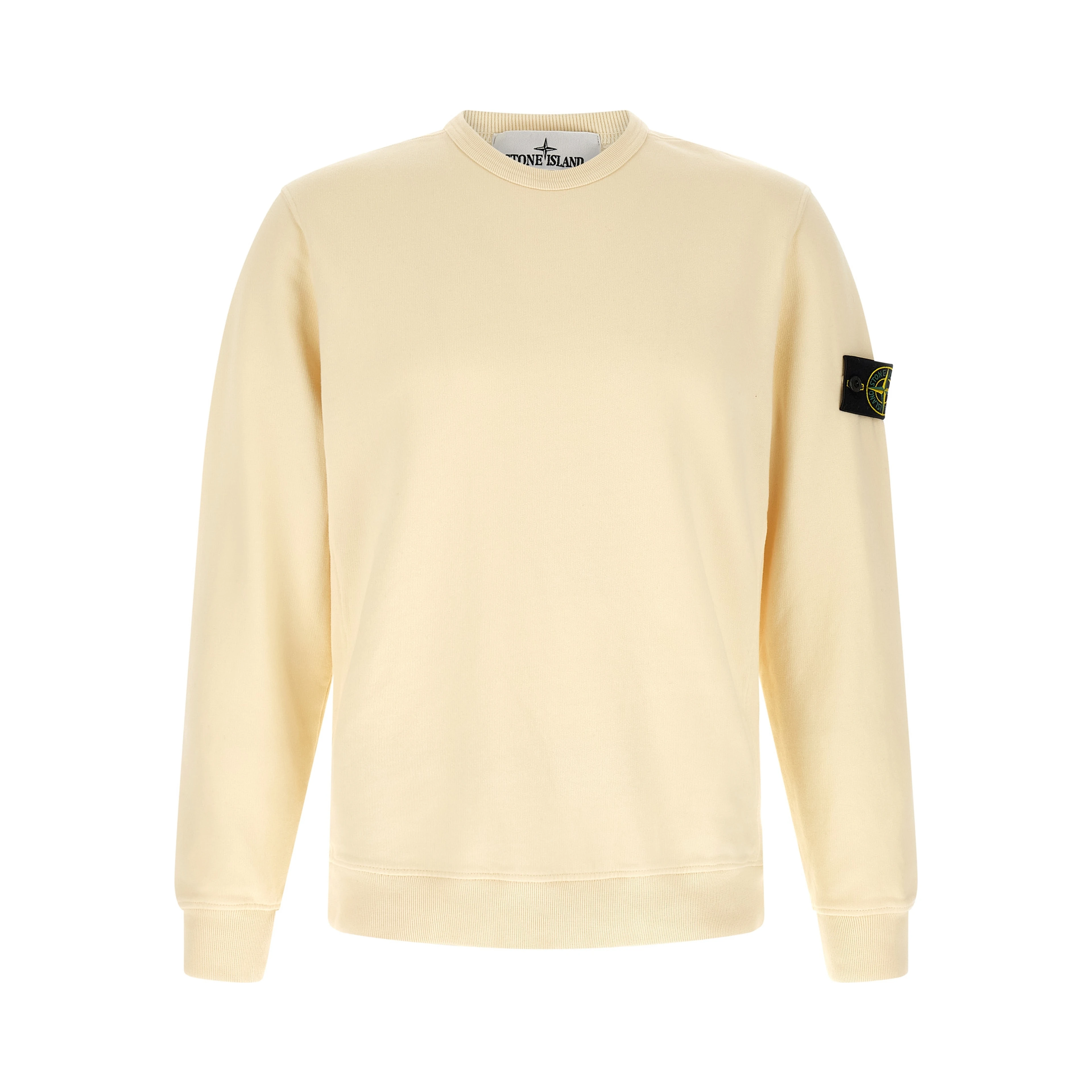 White Cotton Sweatshirt