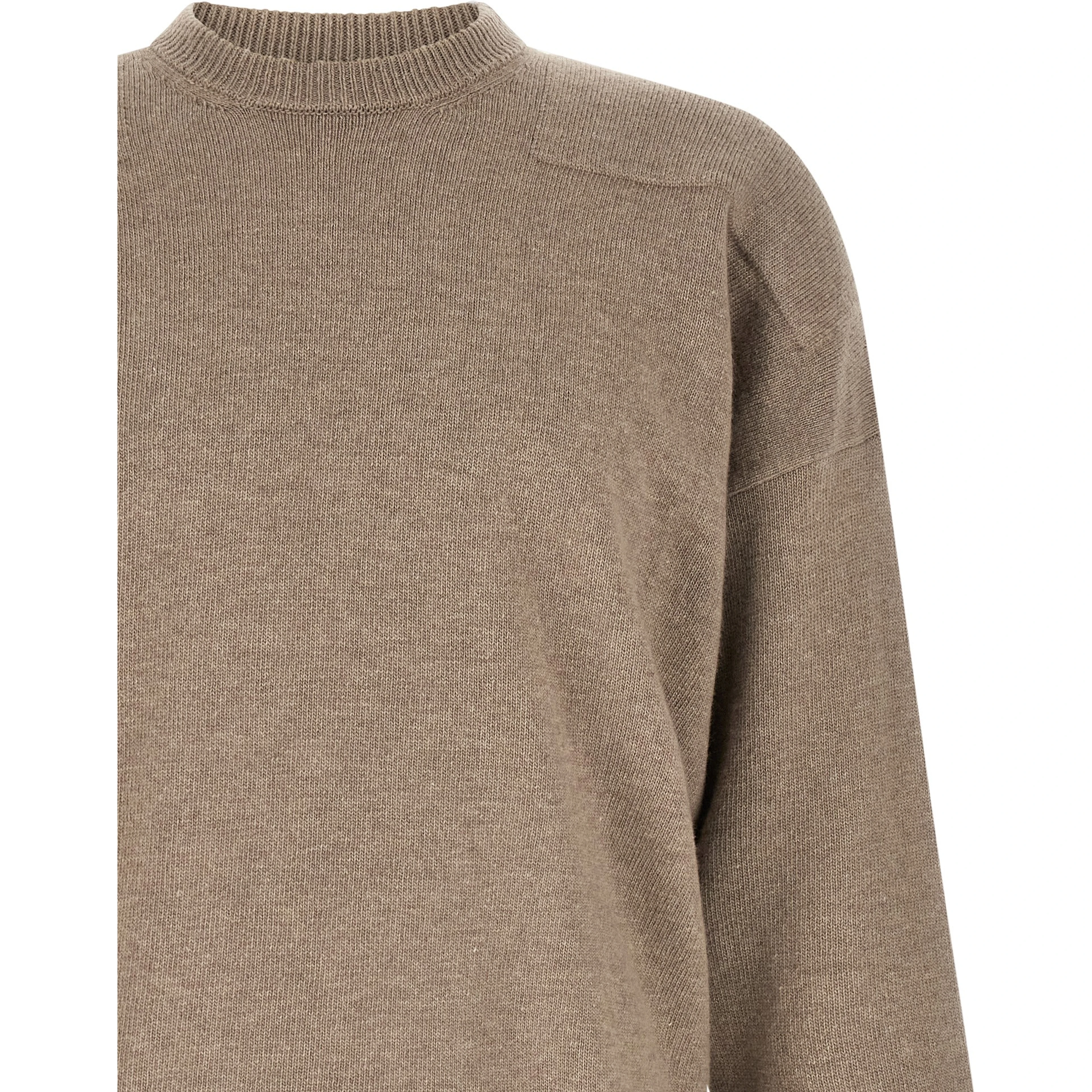 Beige Wool Cardigan