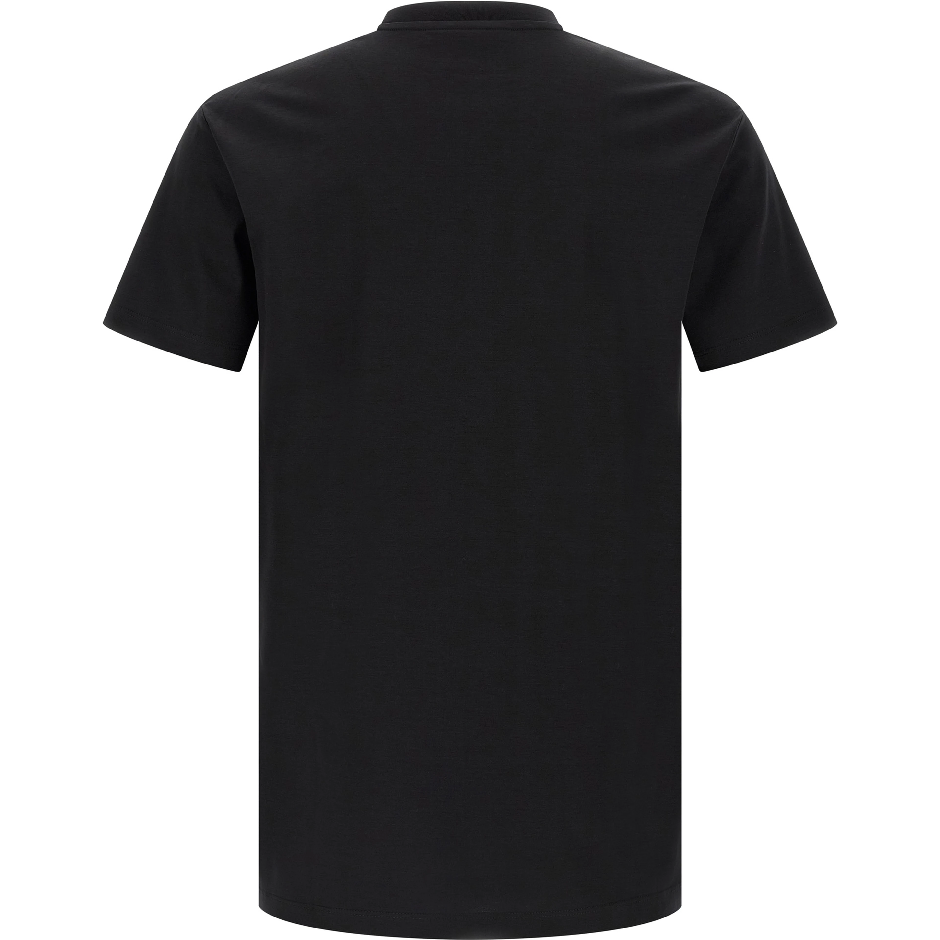 Black Cotton T-Shirt