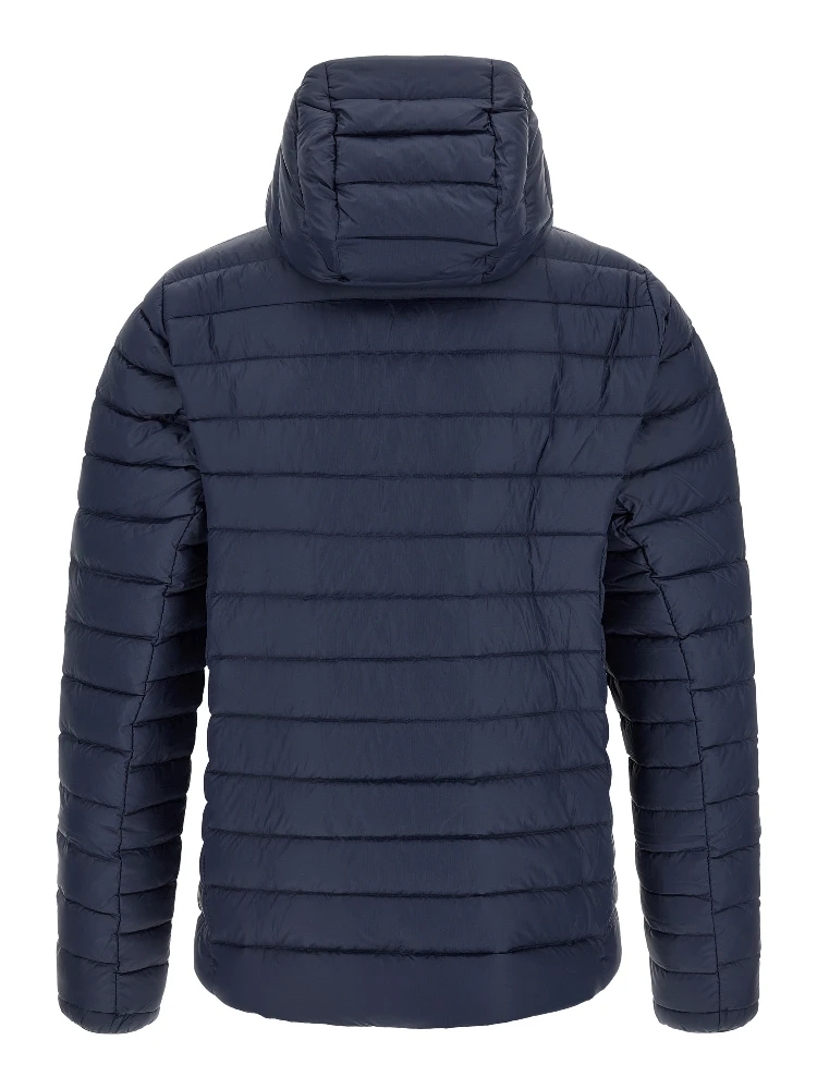 Blue Nylon Full-Length Jacket alternative