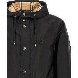 Black Polyamide Shell Jacket