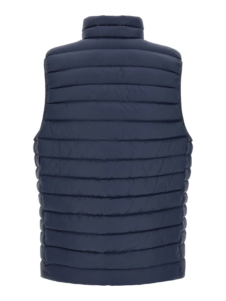 Blue Nylon Sleeveless Jacket alternative