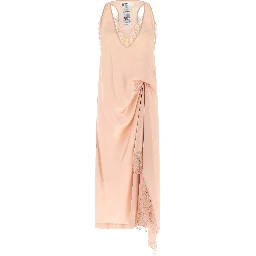 Multicolor Acetate Midi Dress